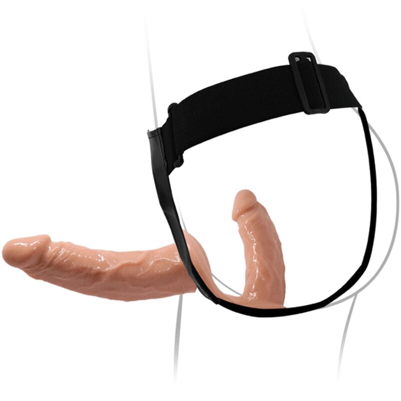 Baile - Doppio Dildo Ultra Passionale Con Imbracatura