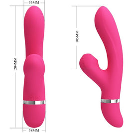Intense Willow Rabbit Stimolatore Doppio in Silicone Premium - immagine 3