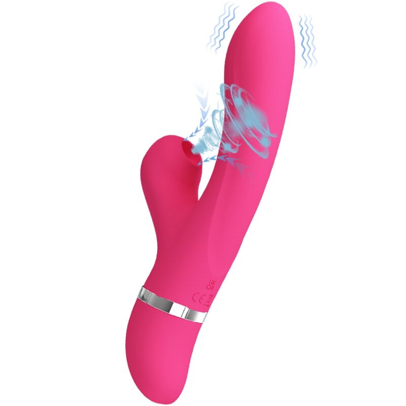 Intense Willow Rabbit Stimolatore Doppio in Silicone Premium