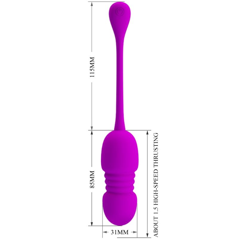 Control Ovulo Vibrante Callieri in Silicone Premium Body-Safe - immagine 3