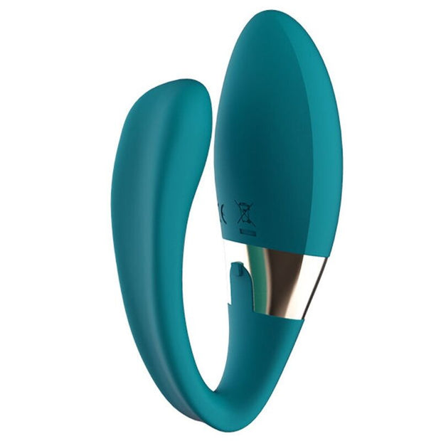 LELO Tiani Duo Massaggiatore di Coppia Premium in Silicone Blu - immagine 2