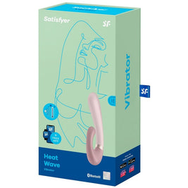SATISFYER - APP VIBRATORE HEAT WAVE BIANCO