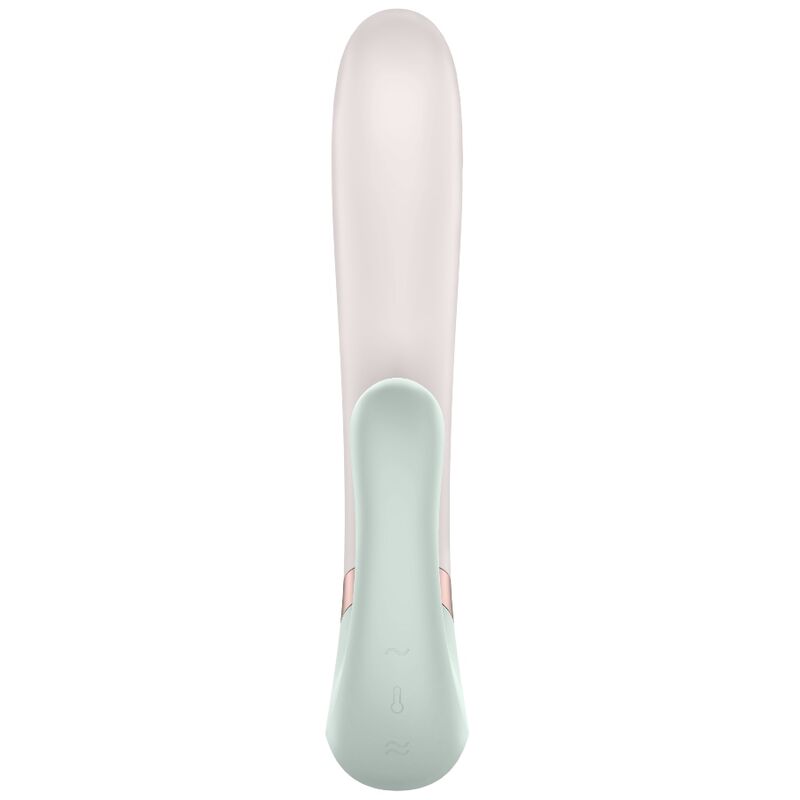SATISFYER - APP VIBRATORE HEAT WAVE BIANCO
