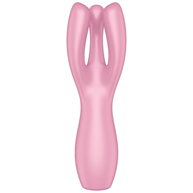 SATISFYER - VIBRATORE THREESOME 3 MENTA