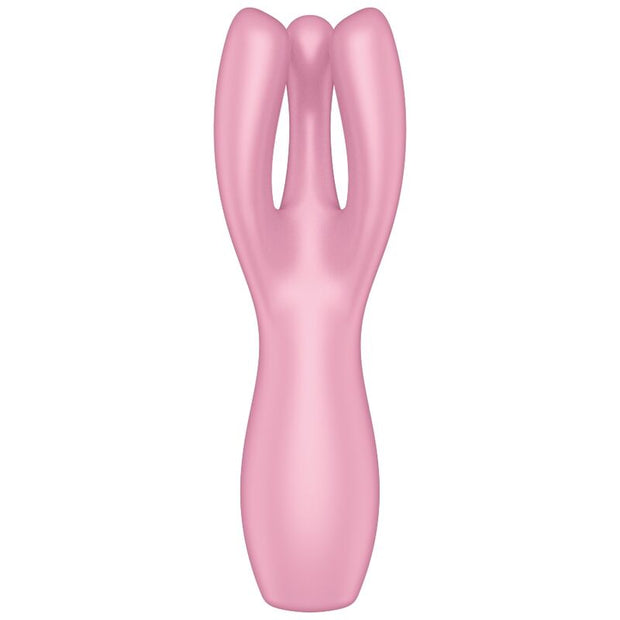 SATISFYER - VIBRATORE THREESOME 3 MENTA
