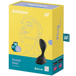 Satisfyer Sweet Seal Vibratore Smart con APP in Silicone Nero - immagine 4