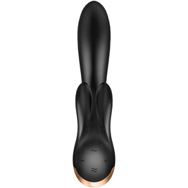 SATISFYER - APP VIBRATORE DOPPIO FLEX NERO