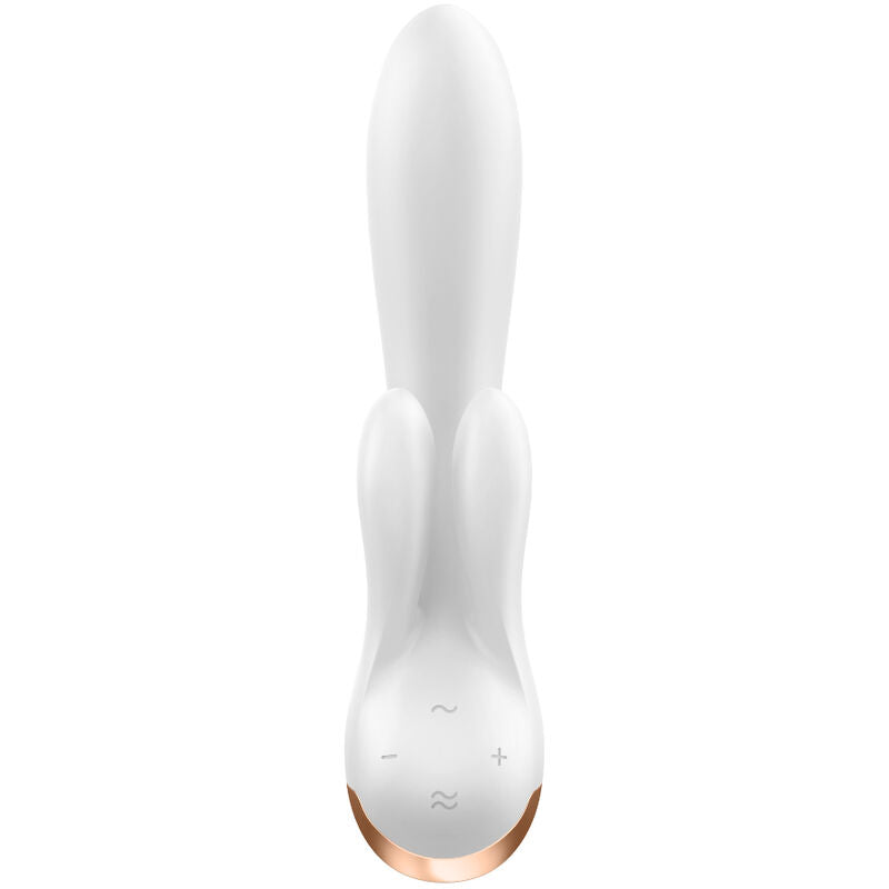 SATISFYER - APP VIBRATORE DOPPIO FLEX NERO