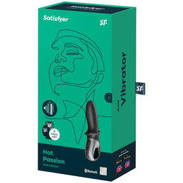 Satisfyer - App Vibratore Anale Hot Passion Nero
