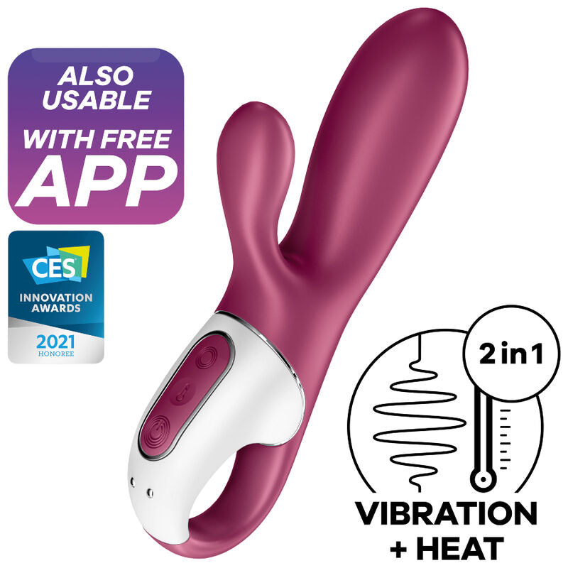 Satisfyer Hot Bunny Punto G Vibratore in Silicone Premium