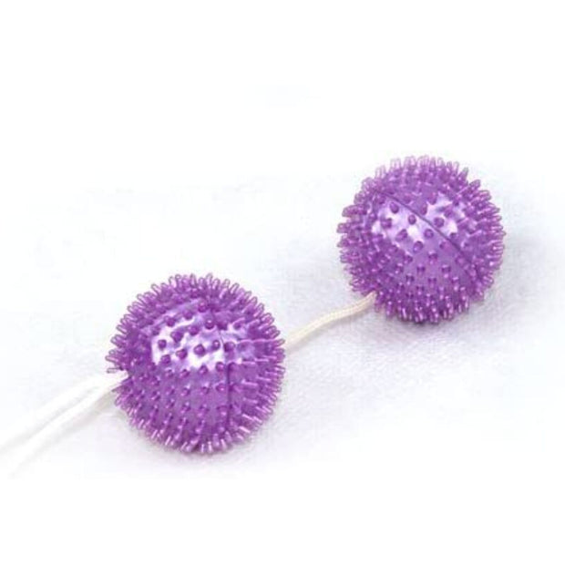Baile Sfere Strutturate Viola Premium per Pavimento Pelvico 3.6cm - immagine 2