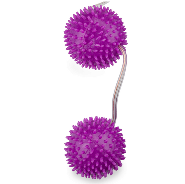 Baile Sfere Strutturate Viola Premium per Pavimento Pelvico 3.6cm