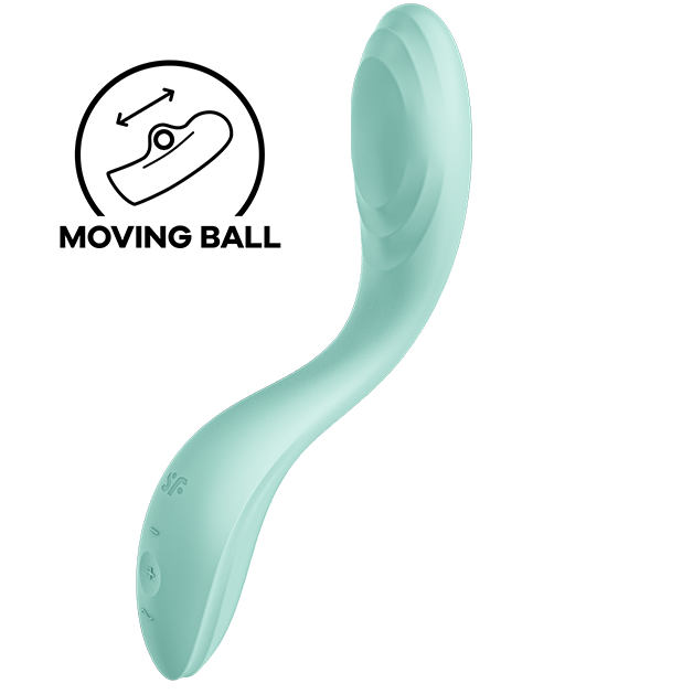 Satisfyer Rrrolling Pleasure Vibratore Punto G Verde Premium