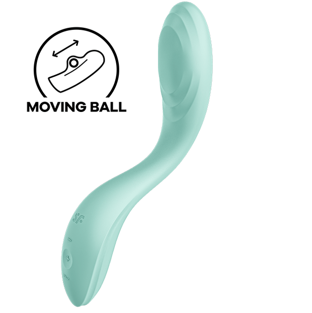 Satisfyer Rrrolling Pleasure Vibratore Punto G Verde Premium