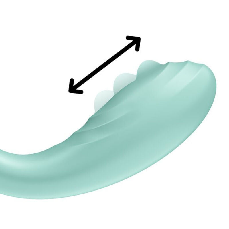 Satisfyer Rrrolling Pleasure Vibratore Punto G Verde Premium - immagine 2