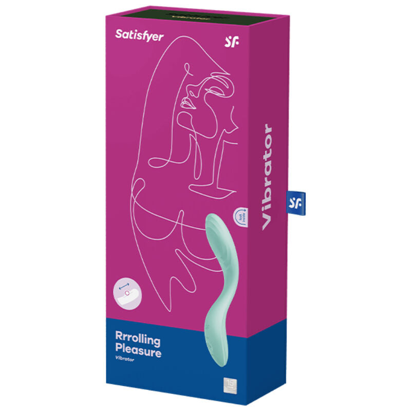 Satisfyer Rrrolling Pleasure Vibratore Punto G Verde Premium - immagine 5
