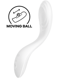 Satisfyer Rrrolling Pleasure Vibratore Punto G Premium Bianco