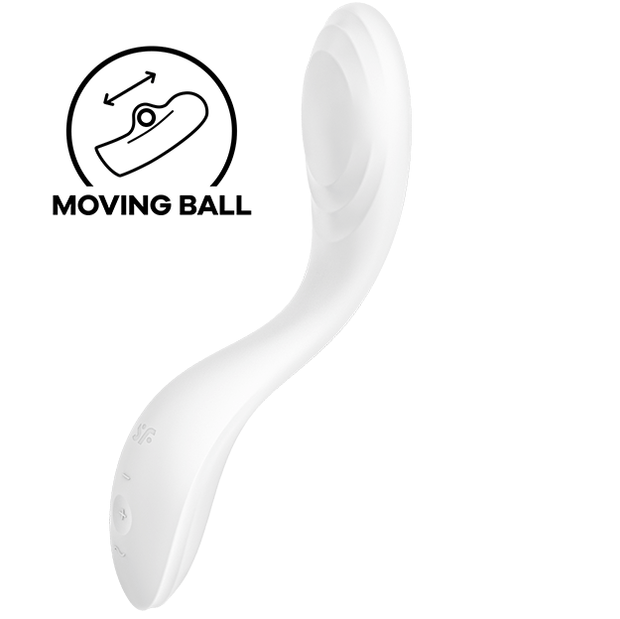 Satisfyer Rrrolling Pleasure Vibratore Punto G Premium Bianco