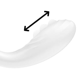 SATISFYER - VIBRATORE RRROLLING PLEASURE GSPOT BIANCO