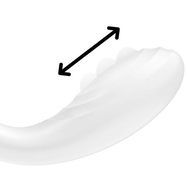 Satisfyer Rrrolling Pleasure Vibratore Punto G Premium Bianco - immagine 2