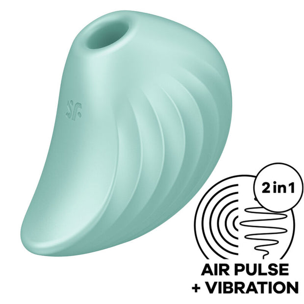 Satisfyer Pearl Diver Stimolatore Clitorideo e Vibratore Verde