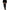 Leg Avenue - Medias Altas Con Lacito Negro Taglia Unica