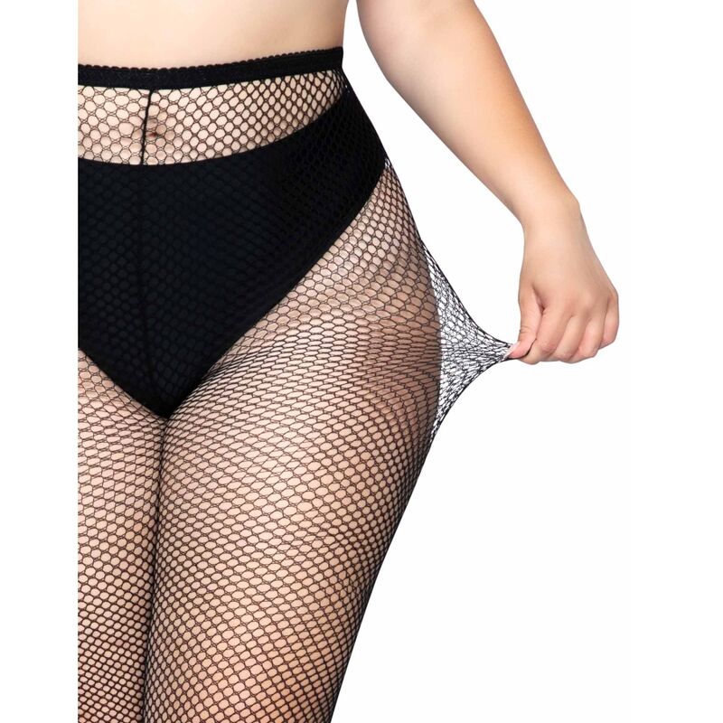 Leg Avenue - Collant A Rete Taglie Forti