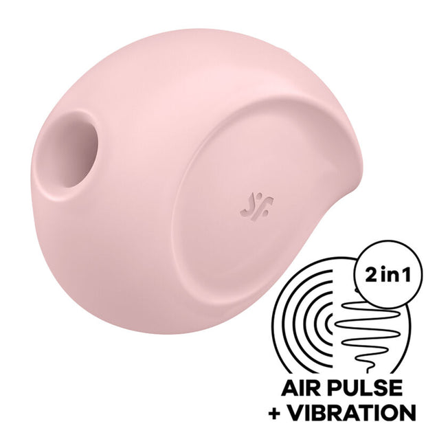 Satisfyer Sugar Rush Stimolatore ad Aria e Vibratore Rosa