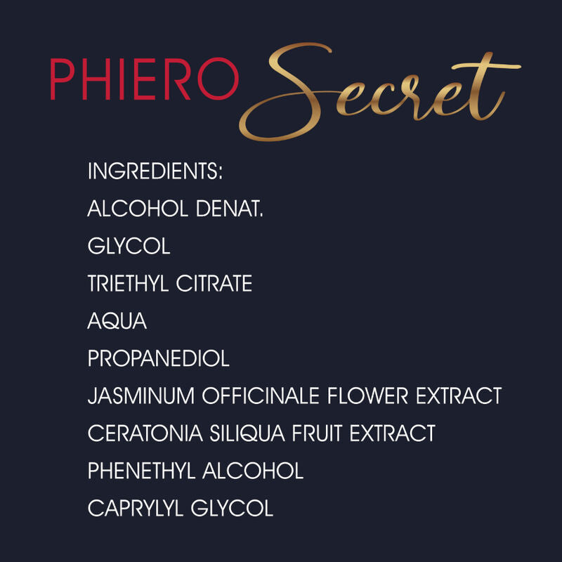 500 Cosmetici - Phiero Secret Combinazione Naturale Inodore Di Ormoni Sessuali Femminili 15 Ml