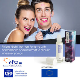 500 Cosmetics - Phiero Night Woman. Profumo Ai Feromoni In Formato Roll-On Da Donna