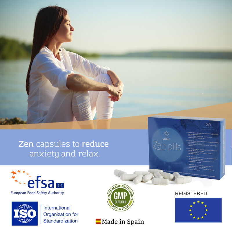 500 Cosmetici - Zen Pills Capsule Per Ridurre L'Ansia