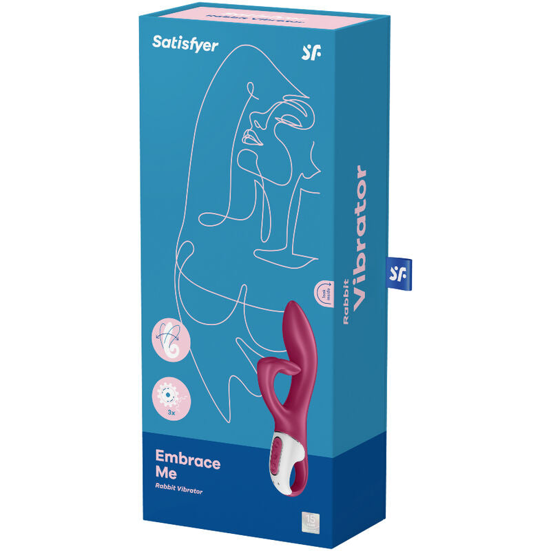 Satisfyer Embrace Me G-Spot Berry Vibratore Rabbit in Silicone - immagine 4
