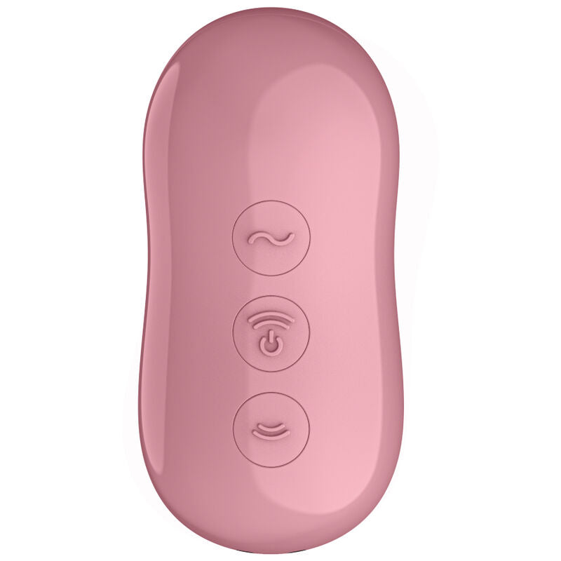 SATISFYER - STIMOLATORE E VIBRATORE D'ARIA PER ZUCCHERO DI COTONE ROSA
