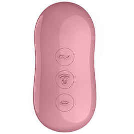 SATISFYER - STIMOLATORE E VIBRATORE D'ARIA PER ZUCCHERO DI COTONE ROSA