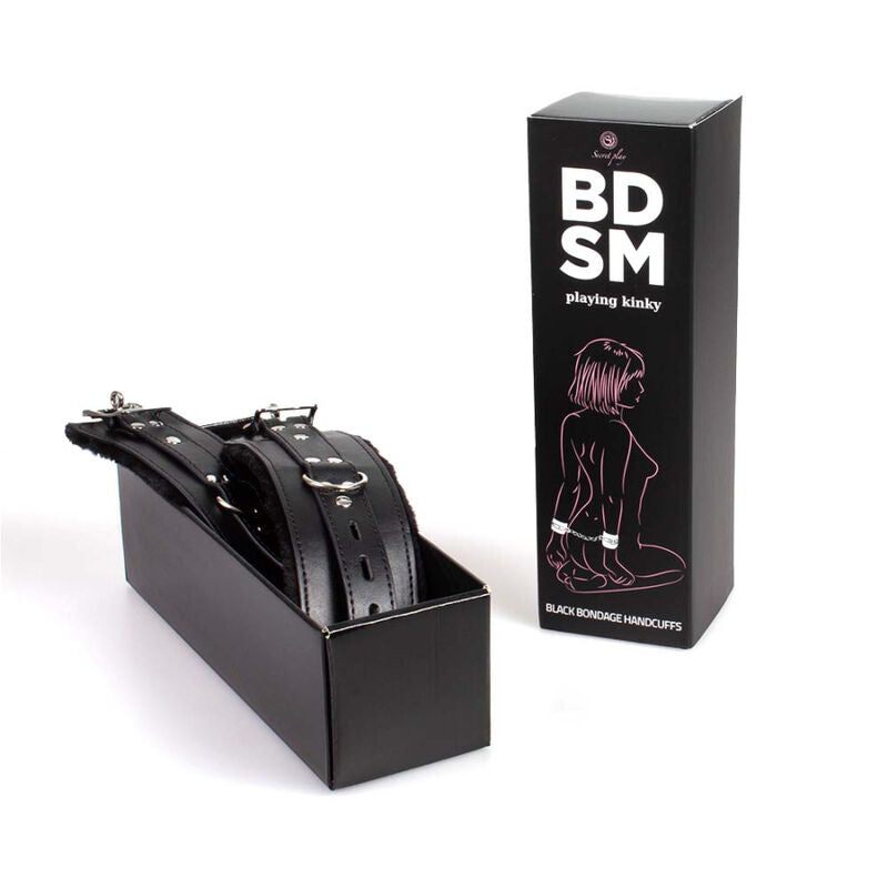 Secretplay - Collezione Bdsm Di Manette Bondage Nere