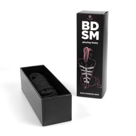 Secretplay - Collezione Bdsm Con Corde Bondage Nere