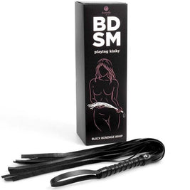 Secretplay - Collezione Bdsm Di Fruste Bondage Nere