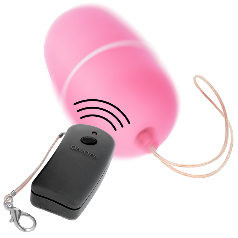 Ovetto Vibrante Wireless con Telecomando in Silicone Rosa - immagine 2