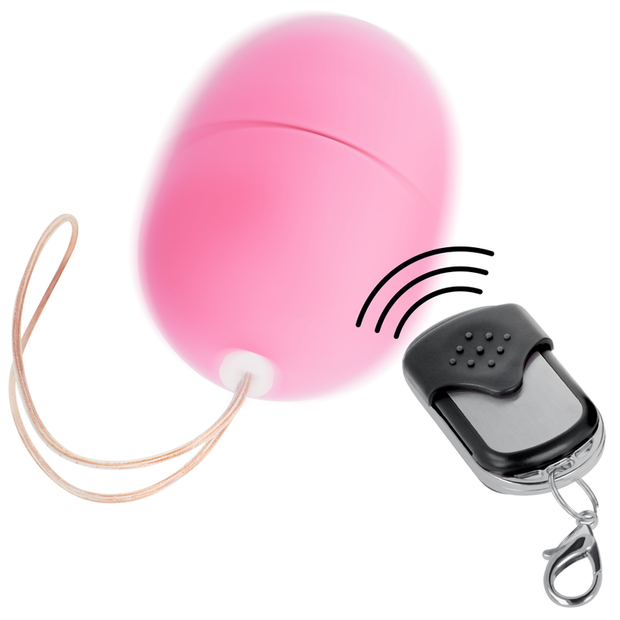 Online Ovetto Vibrante Wireless con Telecomando Rosa S - immagine 2