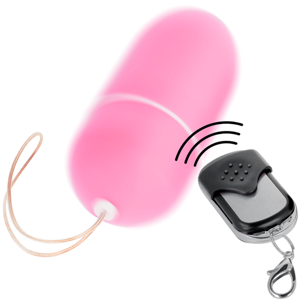 Online Ovetto Vibrante L con Telecomando in Silicone Rosa - immagine 2