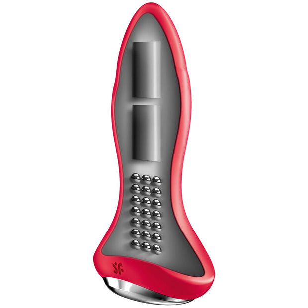 SATISFYER - ROTATOR PLUG 1+ APP VIBRANTE PLUG NERO
