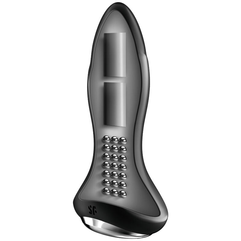 SATISFYER - ROTATOR PLUG 1+ APP VIBRANTE PLUG NERO
