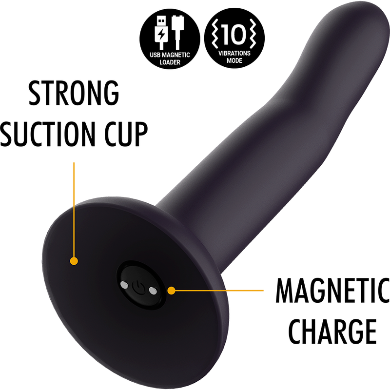 Mitologia Duman Mystic Dildo S - Vibratore Watchme Compatibile Con Tecnologia Wireless