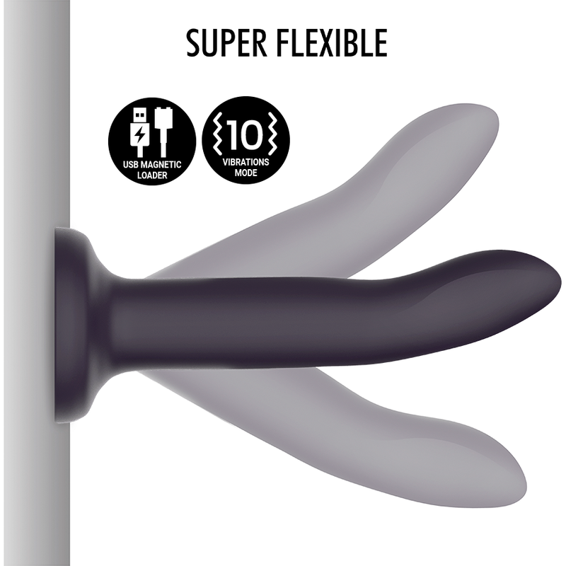Mitologia - Duman Mystic Dildo L - Vibratore Compatibile Con La Tecnologia Wireless Watchme