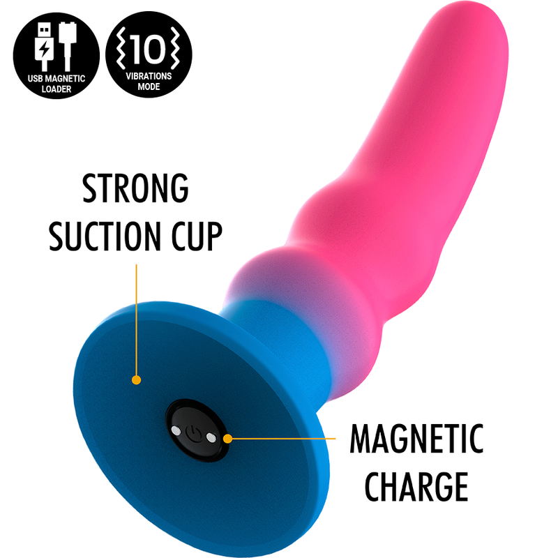 Mitologia - Kuno Utopia Dildo S - Vibratore Watchme Compatibile Con Tecnologia Wireless