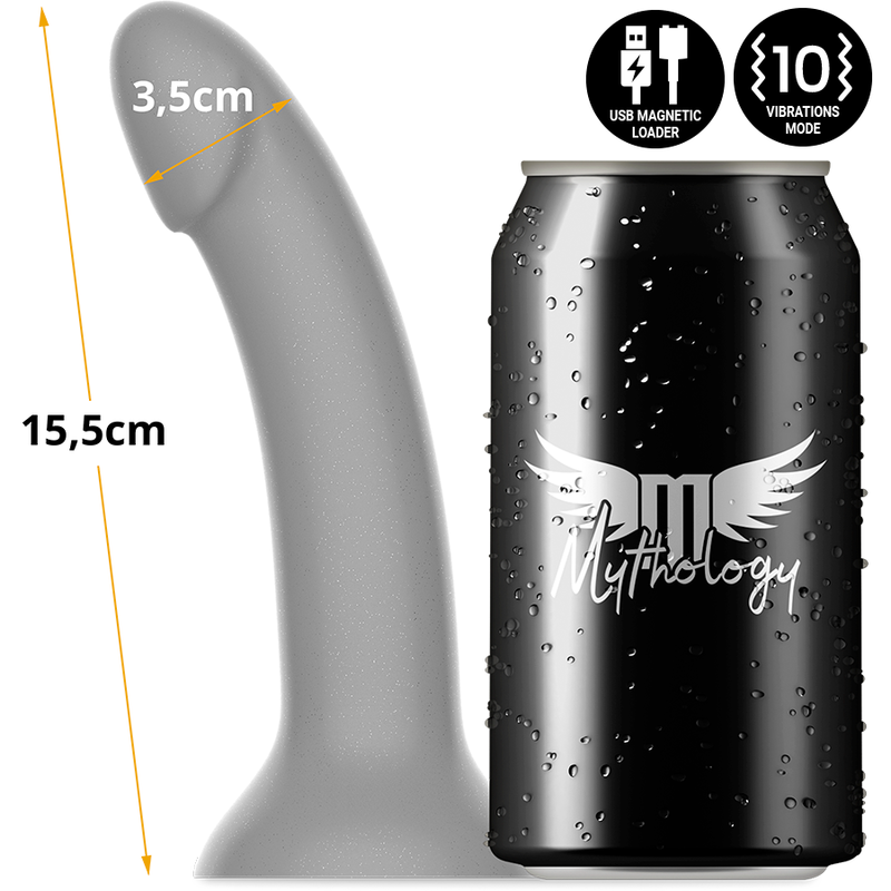 Mitologia - Rune Majestic Dildo S - Vibratore Watchme Compatibile Con Tecnologia Wireless