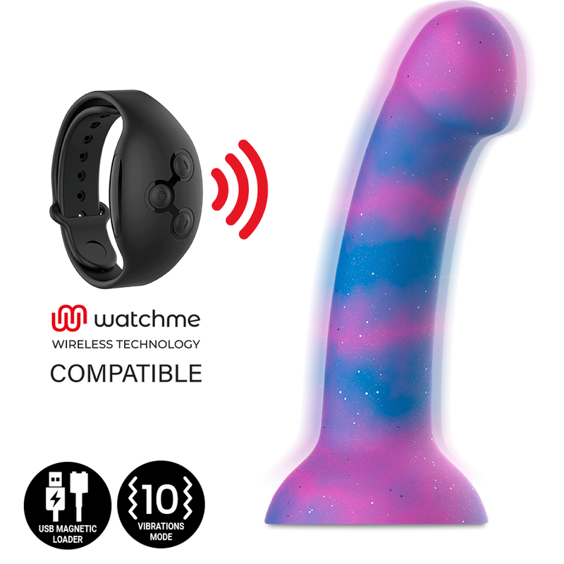 Mitologia - Dion Galactic Dildo M - Vibratore Watchme Compatibile Con Tecnologia Wireless