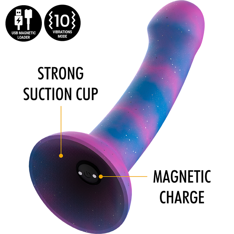 Mitologia - Dion Galactic Dildo M - Vibratore Watchme Compatibile Con Tecnologia Wireless