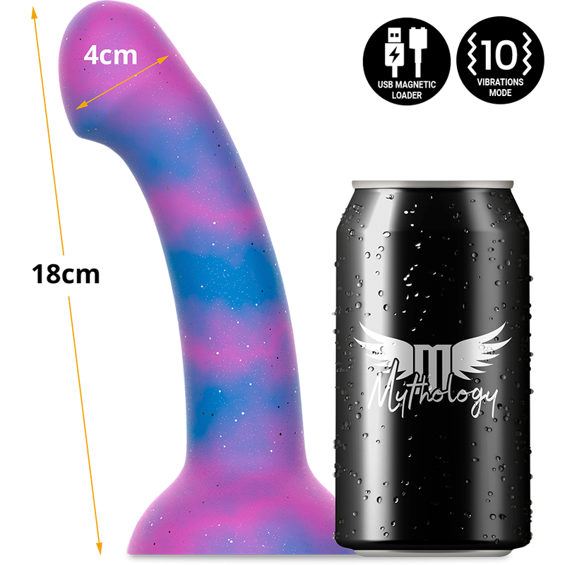 Mitologia - Dion Galactic Dildo M - Vibratore Watchme Compatibile Con Tecnologia Wireless