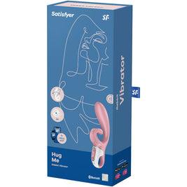SATISFYER - APP VIBRATORE HUG ME RABBIT BLU